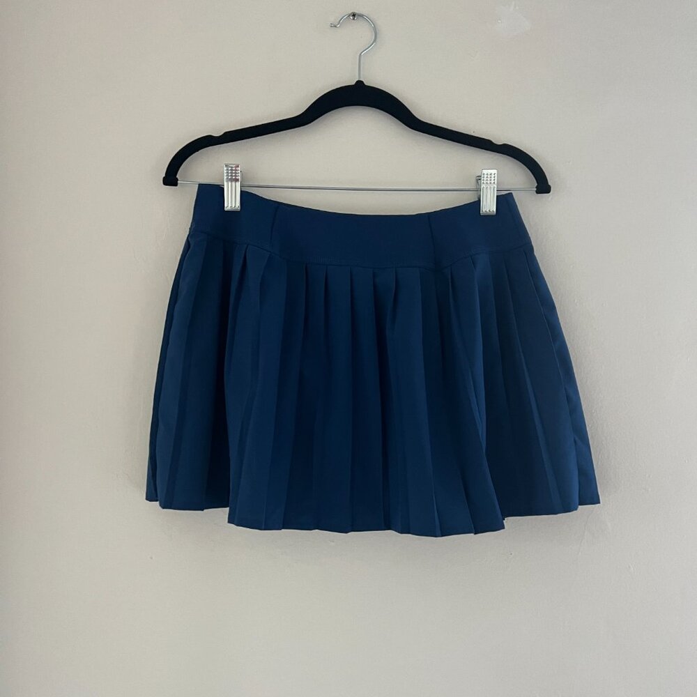 Lacoste Blue Pleated Tennis Skirt 36/4 - Picture 3 of 7